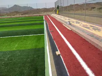 ملاعب الصيدلاني — أثناء مراحل التنفيذ