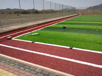 ملاعب الصيدلاني — أثناء مراحل التنفيذ