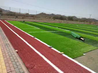 ملاعب الصيدلاني — أثناء مراحل التنفيذ