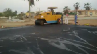 شاطئ الشباب — أثناء مراحل التنفيذ